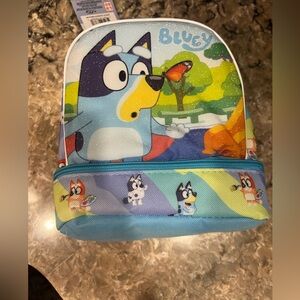 Bluey Kids Lunchbox with Cartoon Design NWT
